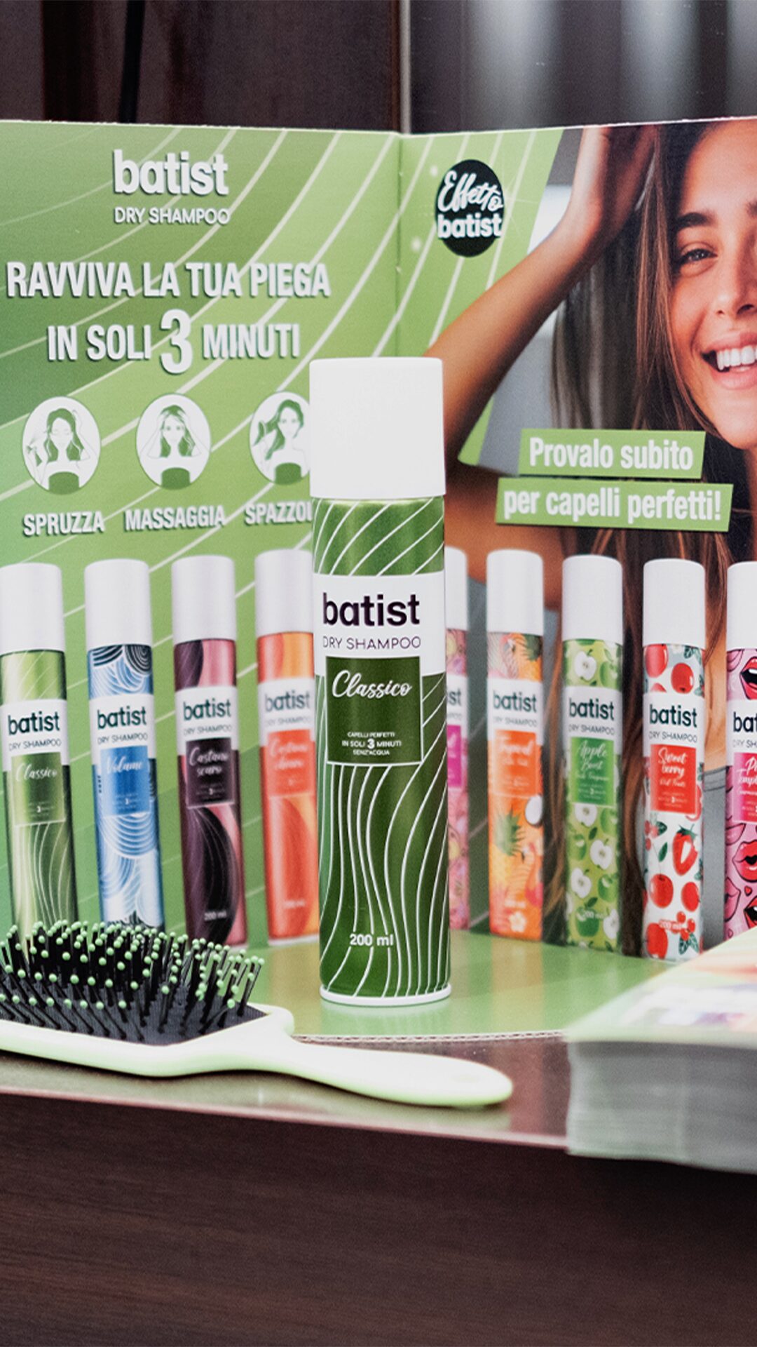 Batist Dry Shampoo – Attivazione on field