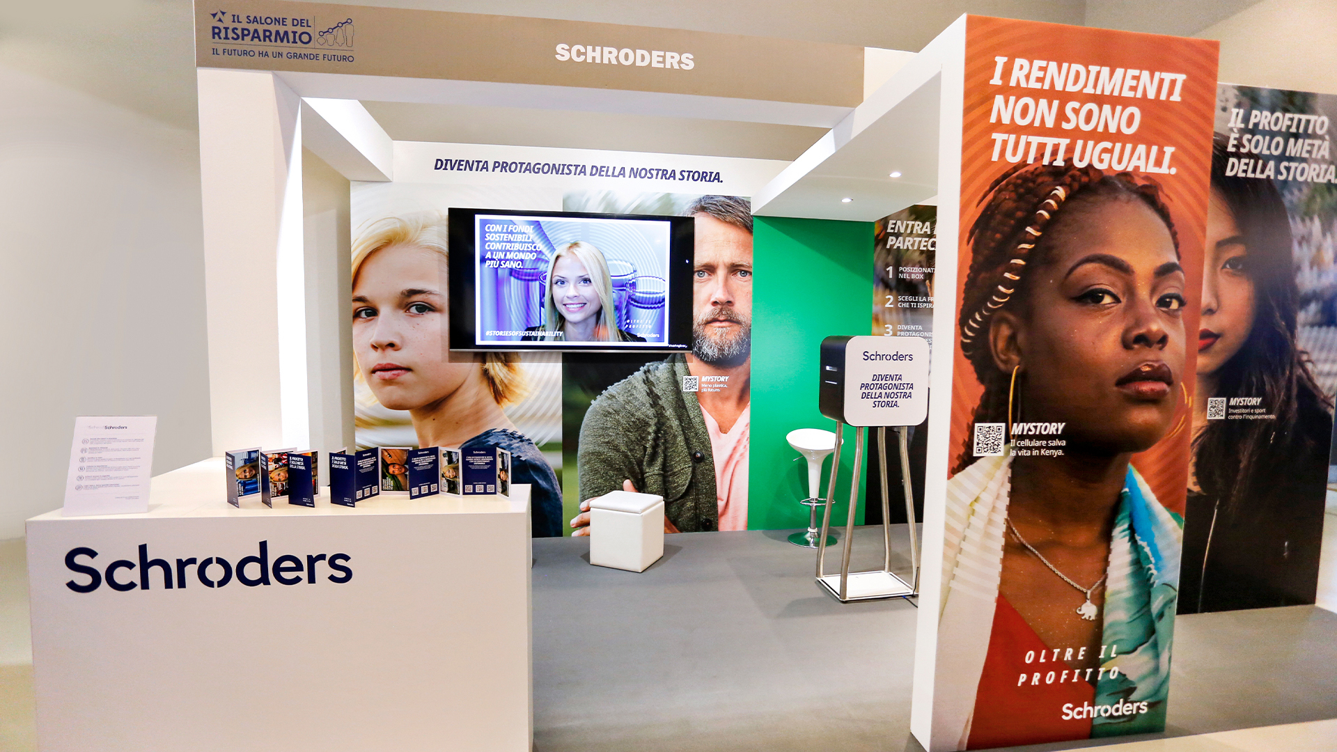 Schroders – Attivazione al Salone del Risparmio