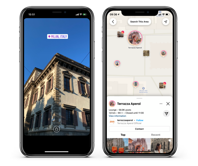 Instagram Map Search