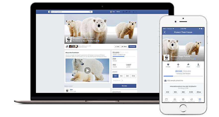facebook-fundariser