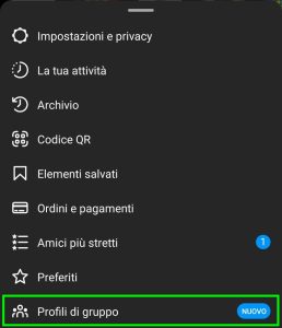 profili di gruppo instagram